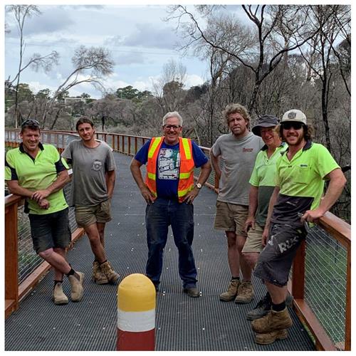 Coulls Inlet Boardwalk Mallacoota instory white border